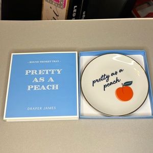 Draper James Pretty as a Peach Trinket Tray